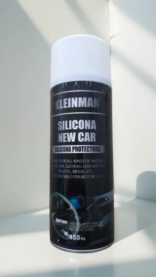 SILICONA PROTECTORA INTERIORES NEW CAR 450ML- KLEINMAN